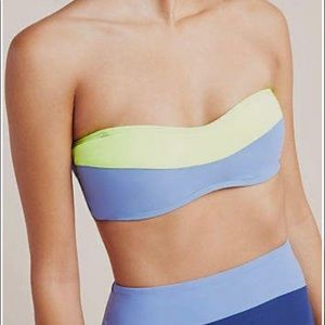 Flagpole Lily Bikini Top and High waisted bottoms